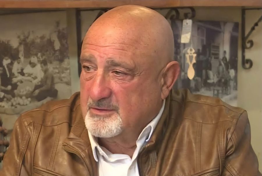 Portrait de Raphaël Jerusalmy, veste en cuir